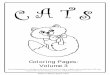 Cats Coloring Pages Vol 3