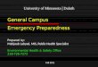 Campus Emergency Preparedness Overview