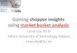 I.liiv Gaining Shopper Insights Using Market Basket Analysis