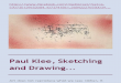 Paul Klee, Sketching and Drawing
