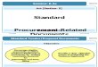E-3a Standard Procurement Related Documents and Preparation