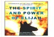 Spirit and Power of Elijah