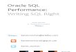 2014 05 20 Writing SQL Right Antipatterns