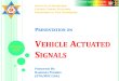 Vehicle Actuated Signals