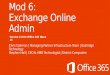 06 O365 SMB JS V2 Exchange Online Overview