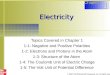 Chapter 01 Electricity