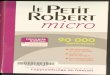 Le Petit Robert Micro (Annexe)