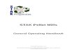 Stak Pellet Mills General Operating Handbook 1