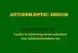 Antiepileptics General Dentistry / orthodontic courses by Indian dental academy