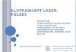 TT - Ultrashort Laser Pulses