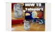 How to Teleport! Free 3D Scanning and Cheap 3D Printing!