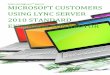 Microsoft Customers using Lync Server 2010 Standard External Connector - Sales Intelligence™ Report