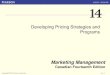 14 CE Chapter 14 - Developing Pricing Strategies