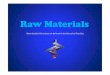 Raw Materials En