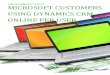 Microsoft Customers using Dynamics CRM Online Per User - Sales Intelligence™ Report