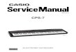 Casio CPS7 Service