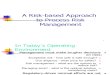 Introduction to Risk Based Approch