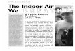 The Indoor Air We Breathe
