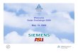 TUV Siemens Solar Exchange 05 19