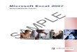 MS Excel 2007 Manual