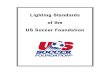 Lighting Standards of the US Soccer Foundation