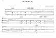 Africa (Piano Score 2)