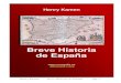 Breve historia de España.       Henry Kamen