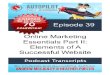 Online Marketing Essentials Part II: Elements of A Successful Website