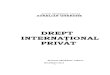 Drept International Privat - UEB