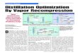 Distillation Optimization-Vapor Recompression