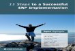 11 Steps to Successful Erp Implementation