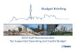 Ward 27 Presentation -2014 Tax Supported Operating & Capital Budget
