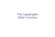 The Lagrangian