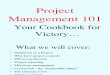 Project Management 101 Your Cookbook for Success