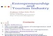 Entrepreneurship & Tourism Industry