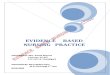 Evidence Based Practice Final