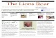 The November Lions Roar is here!