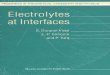 Electrolyte. at.interfaces