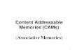 Content Addressable Memories (CAMs)