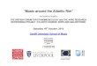 Preliminary Programme - Music Around the Atlantic Rim