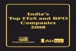 India's Top ITeS and BPO Companies 2008