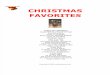 [Sheet Music] Christmas - Favourites Collection(Piano & Guitar)