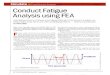 Conduct Fatigue Analysis Using FEA