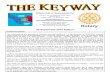 The Keyway - 25 September 2013 Edition - Weekly newsletter for the Rotary Club of Queanbeyan