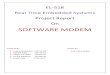 Project Report on Software modem