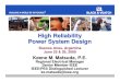 Part 3of3 Reliability Power System Design Buenos Aires