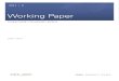Norges Bank Working Paper 2011 7
