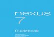 Google Nexus 7 User Manual Guidebook