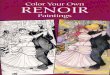 Dover - Color Your Own Renoir Paintings