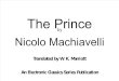 Machiavelli Prince